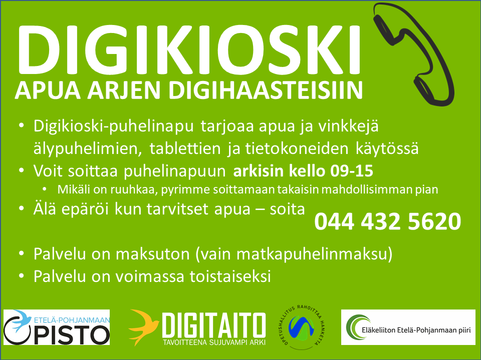 Digikioski tarjoaa palvelujaan