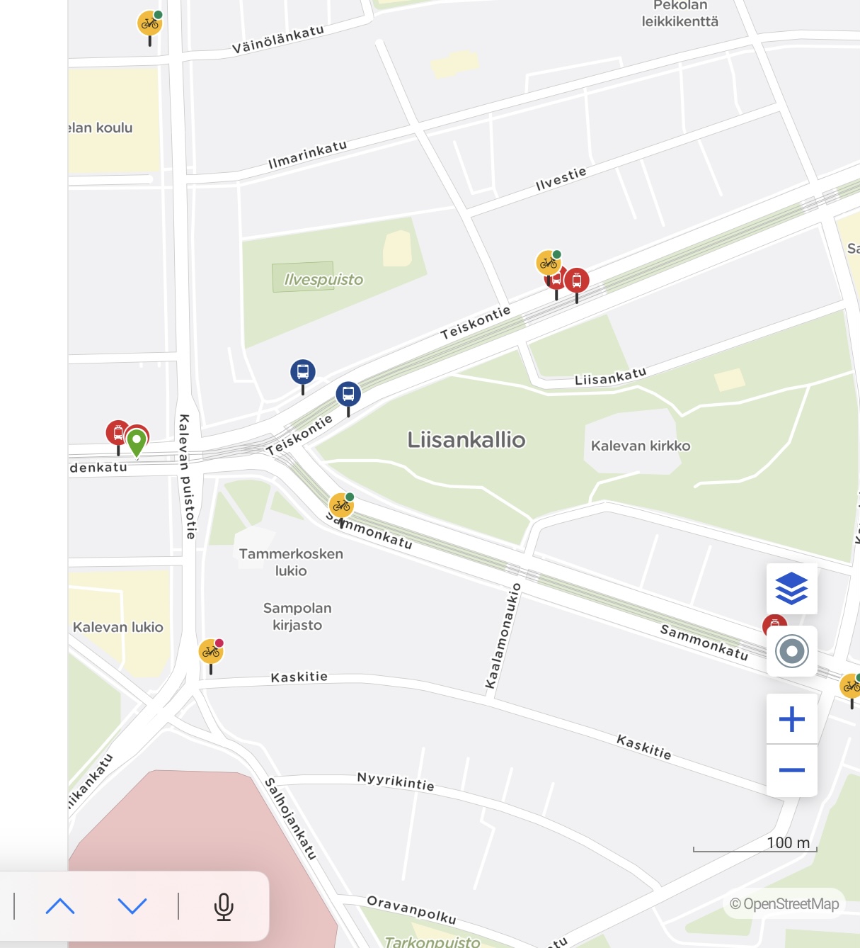 Tampere kartta