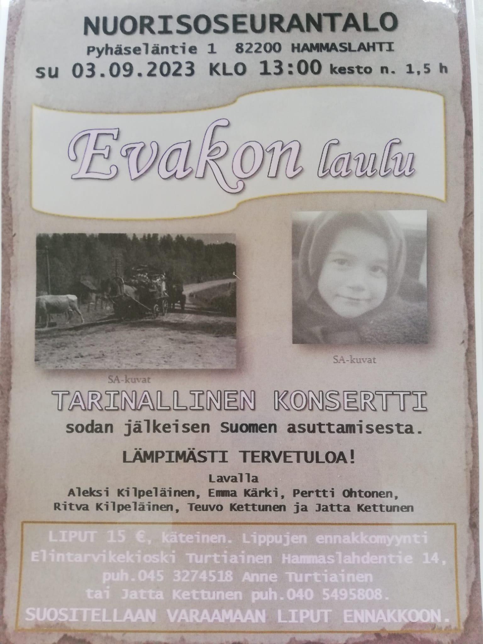 Evako laulu