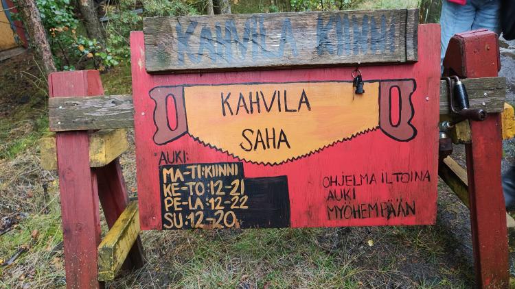 Kahvila saha