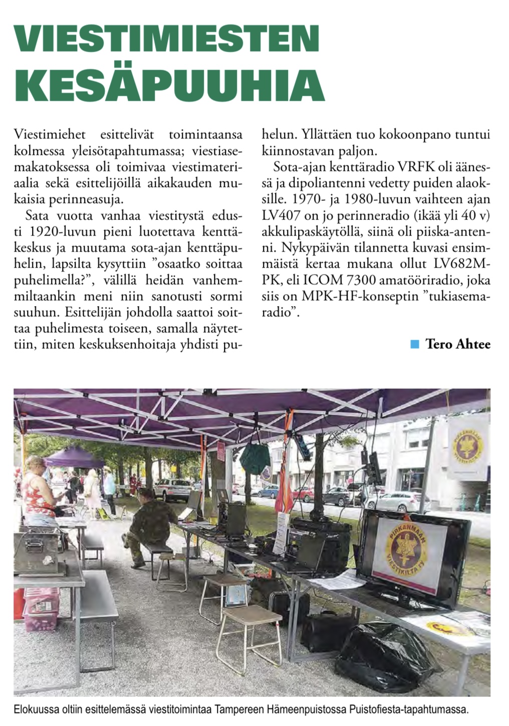 Tampere viesti