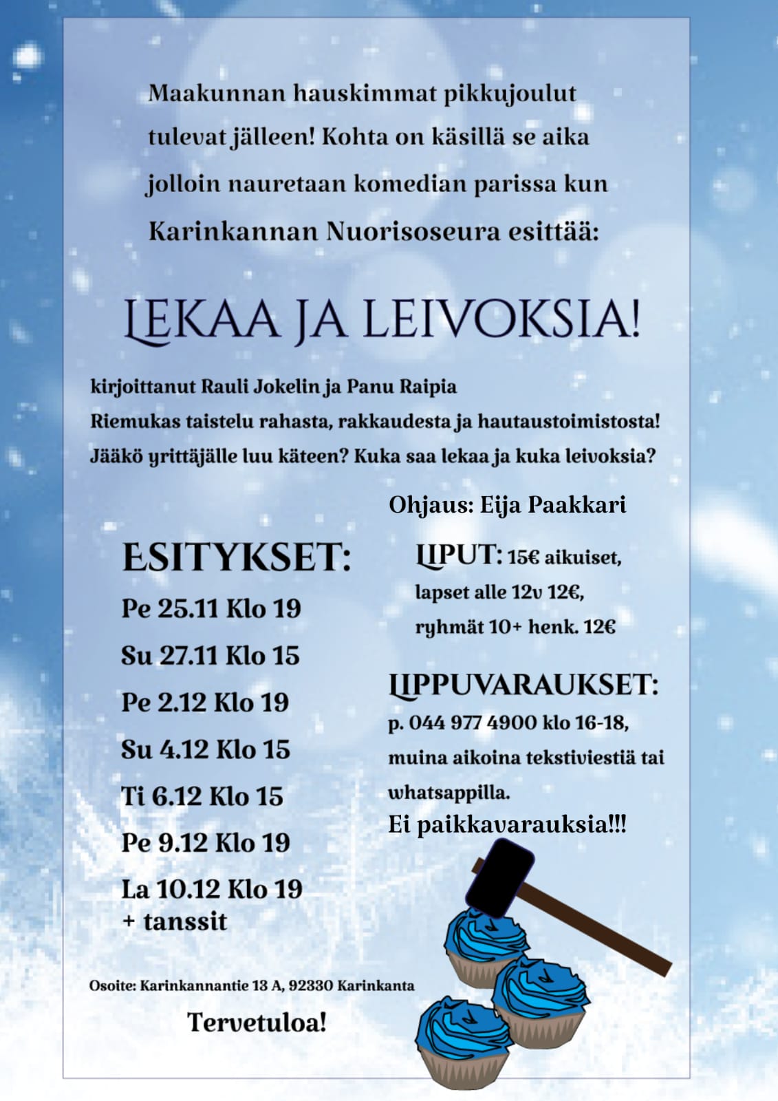 karinkannan pikkujoulu