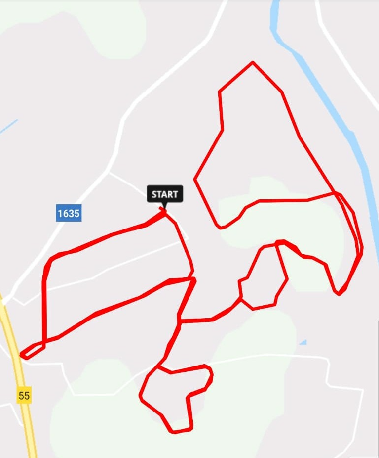 Hiihdon reittikartat