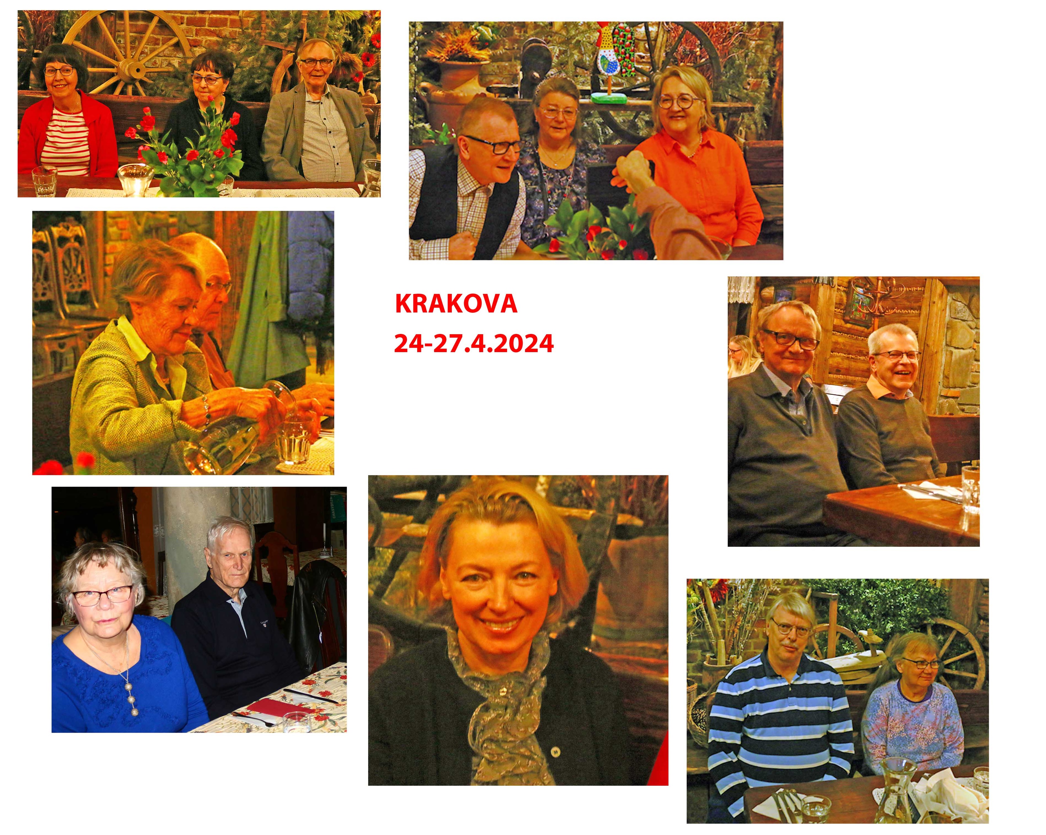 Kuvia illanvietosta