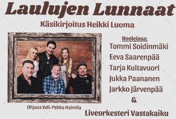 Laulujen lunnaat näytelmä