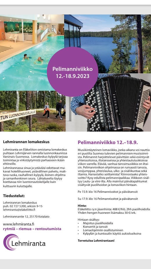 Syksyn Pelimanniviikko 2023