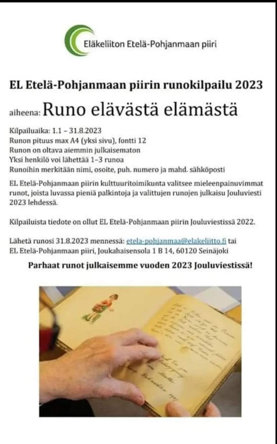 Runokilpailun esite