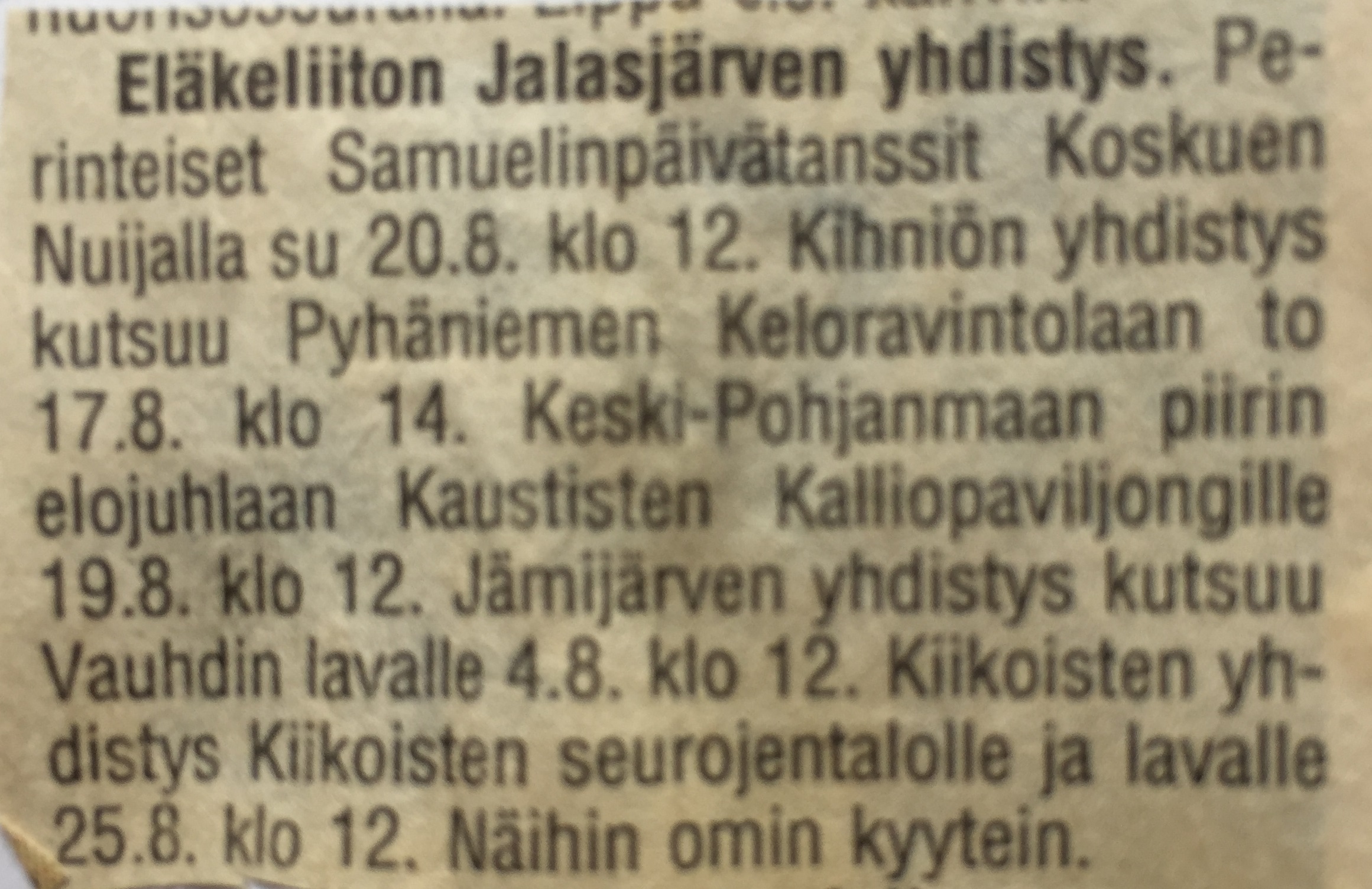Tanssiinkutsu 2000-luvulta