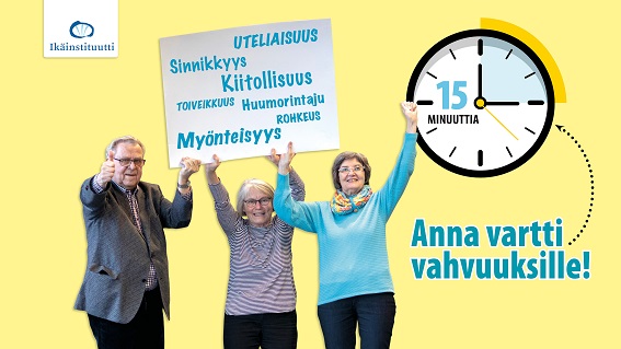 Akaa anna vartti vahvuuksille