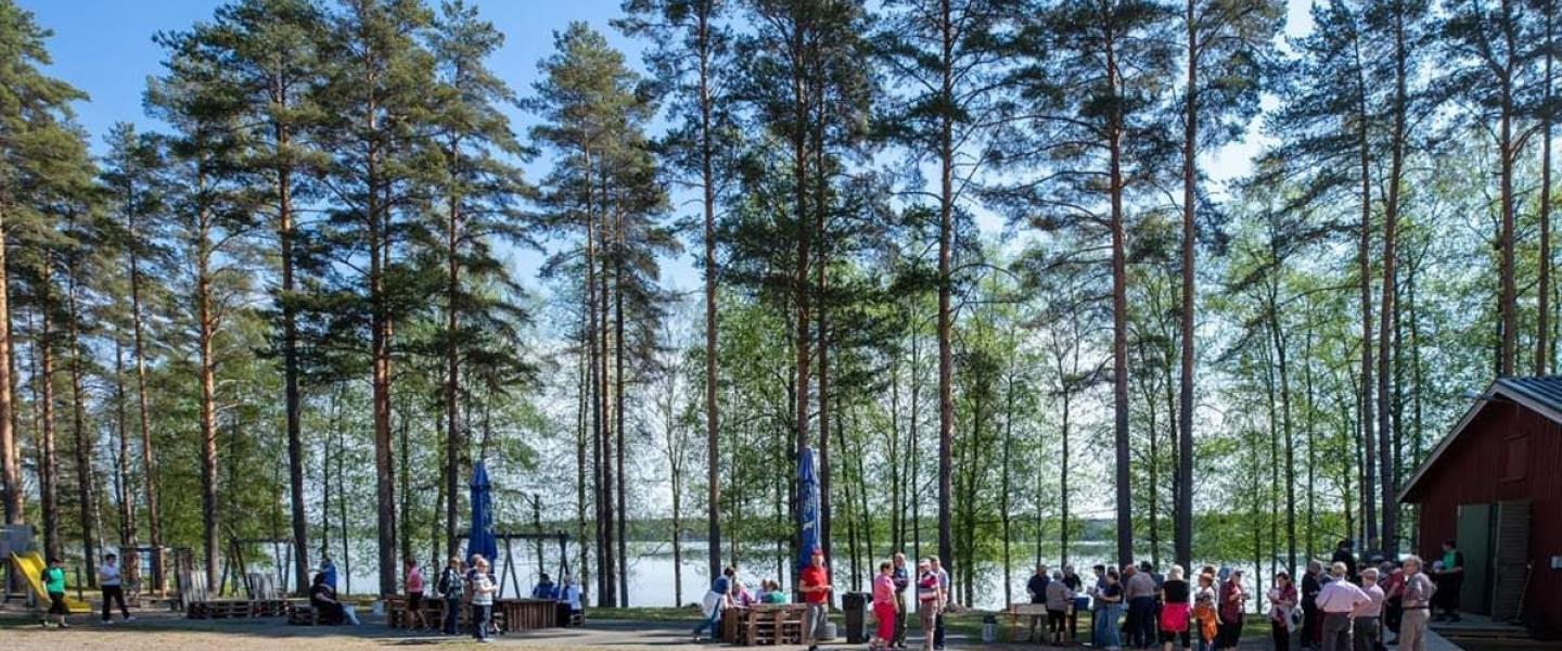 Maisemakuva Menkijärvi