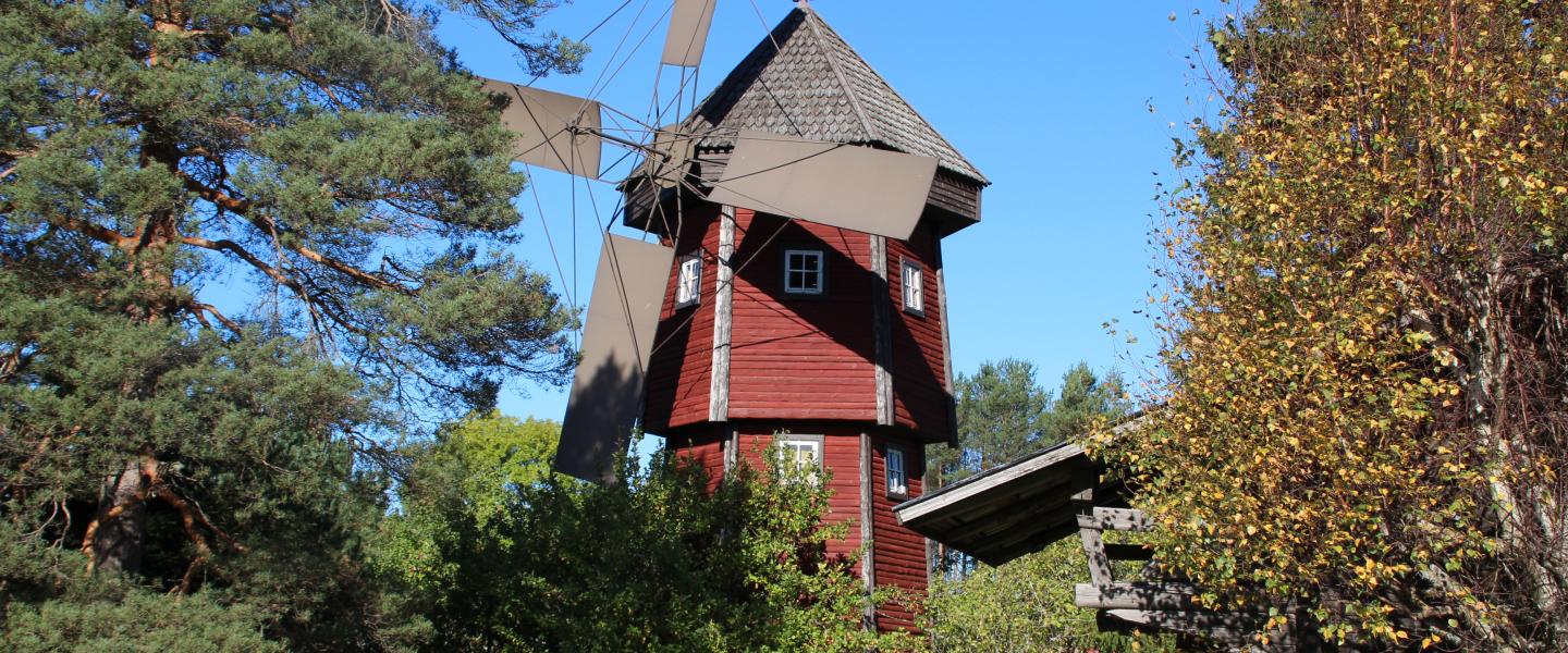 Tykän tuulimylly Kannusjärvellä