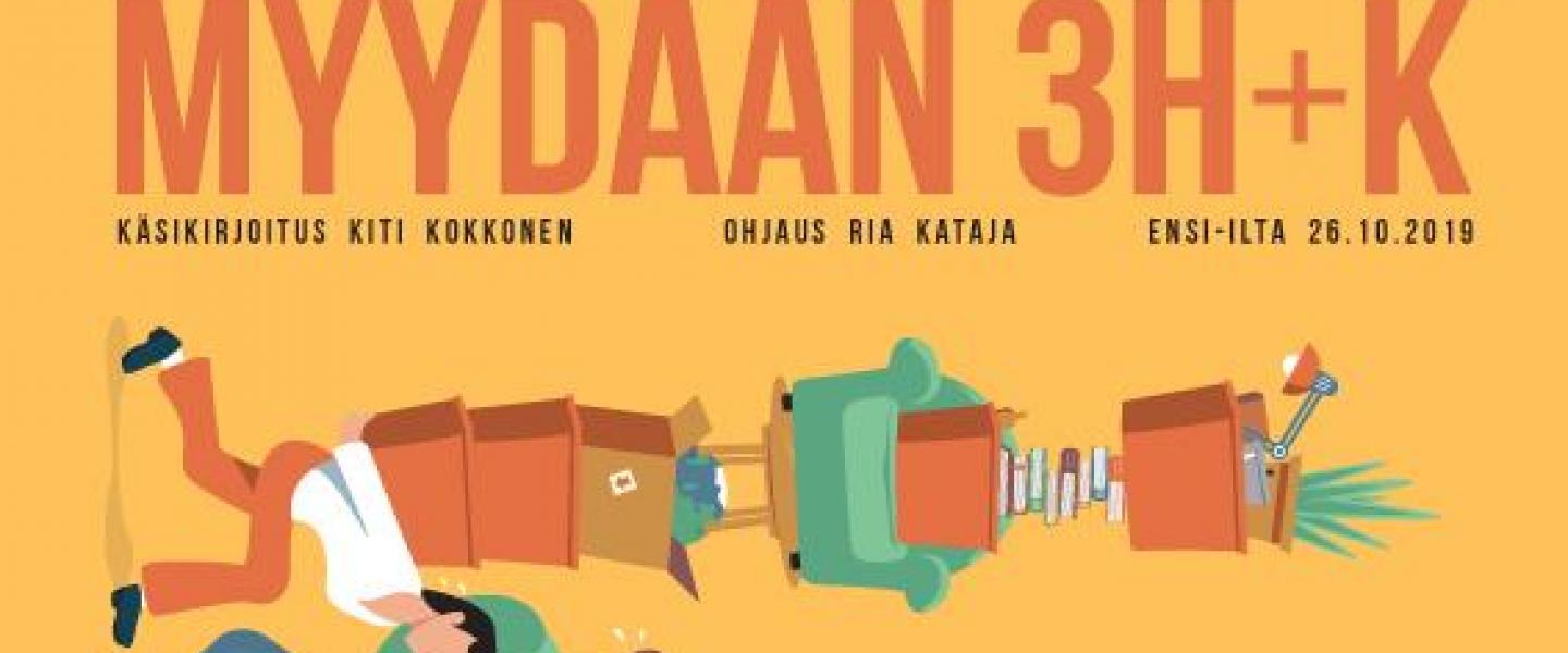 EL Yläne myydään 3h+k
