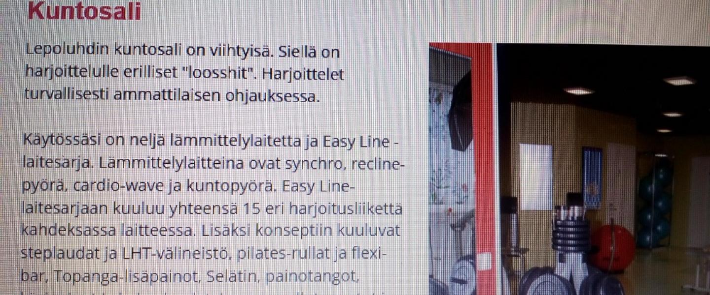 Liikettä niveliin
