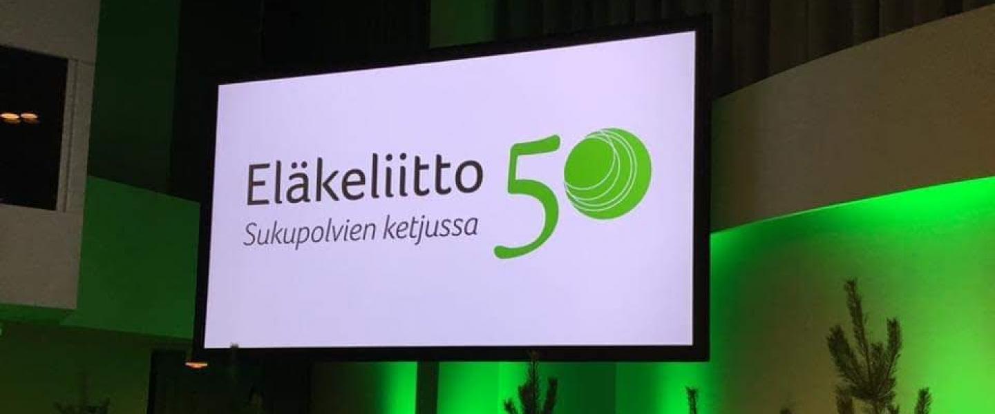 Eläkeliitto 50 v 