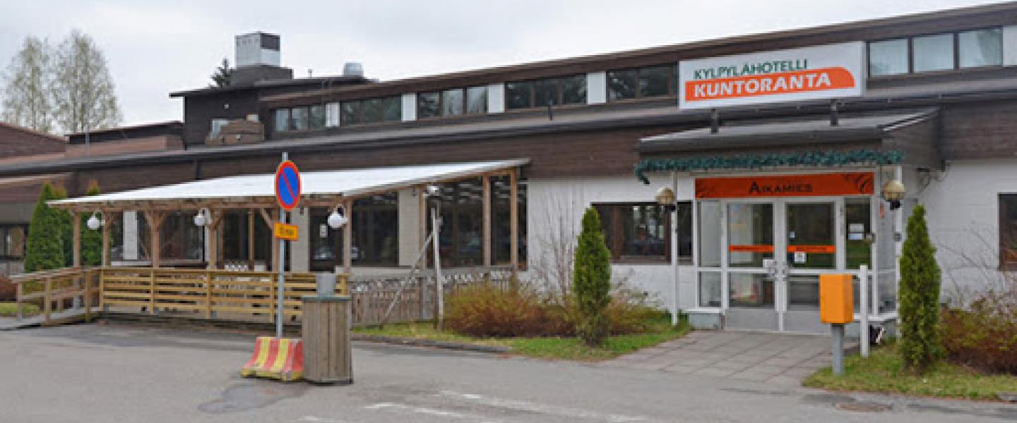 Kylpylähotelli Kuntorannan etuovi