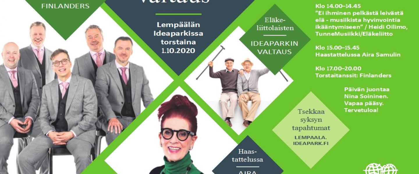 Ideaparkin valtausmainos