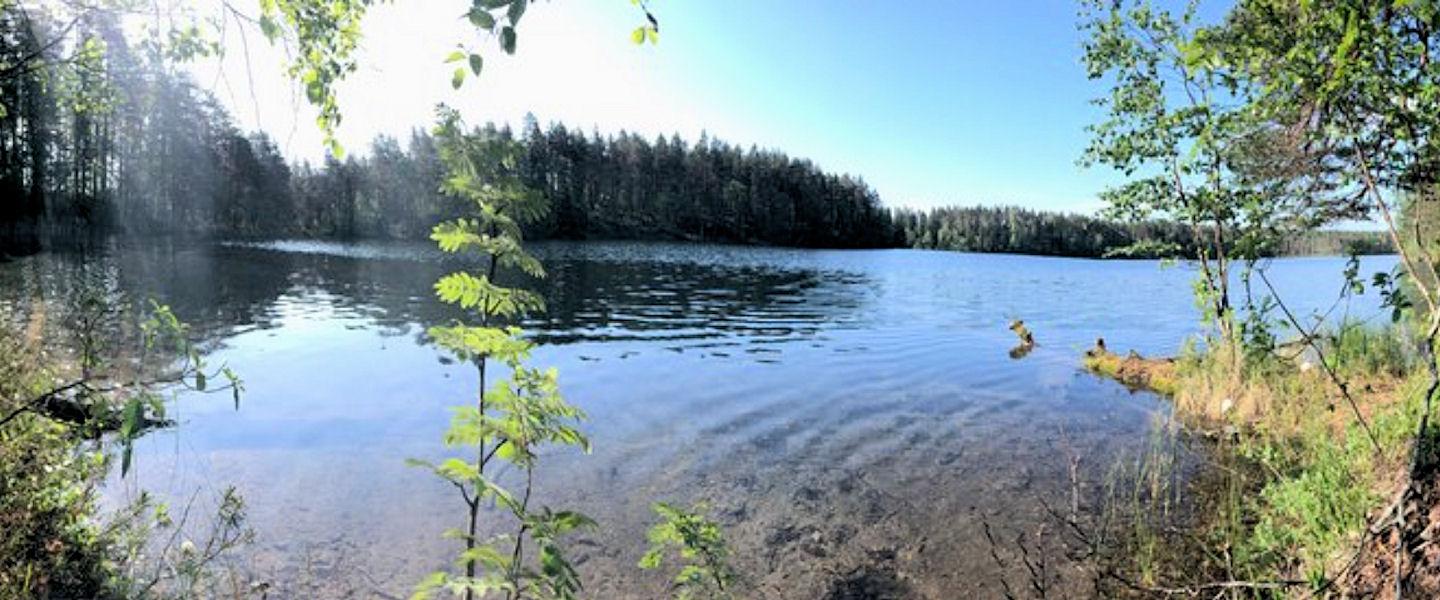 Maisemakuva Lopen Melkuttimesta