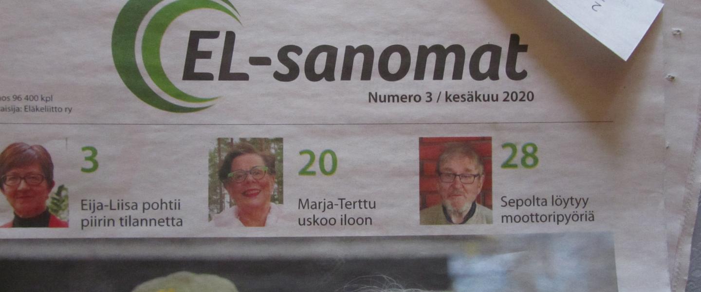 Eläkeliiton lehti Vahto-Rusko