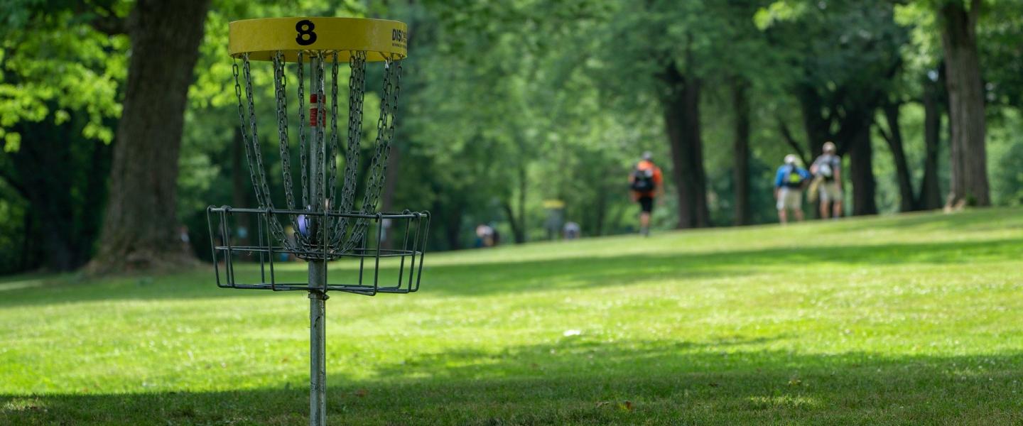 Frisbeegolfin kori