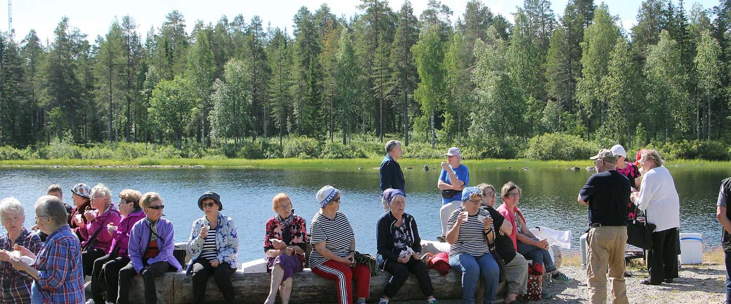 kesäpäivän viettoa Jättkänpuistossa