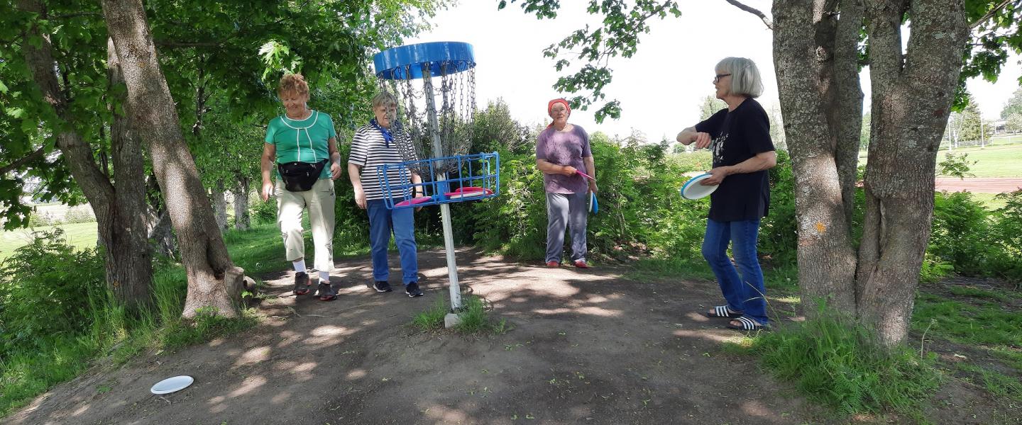 Frisbeegolf