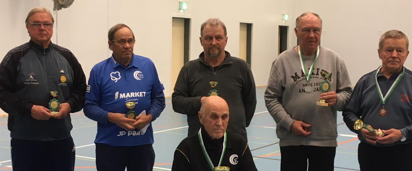 Boccian henkillökohtaisen kilpailun parhaat