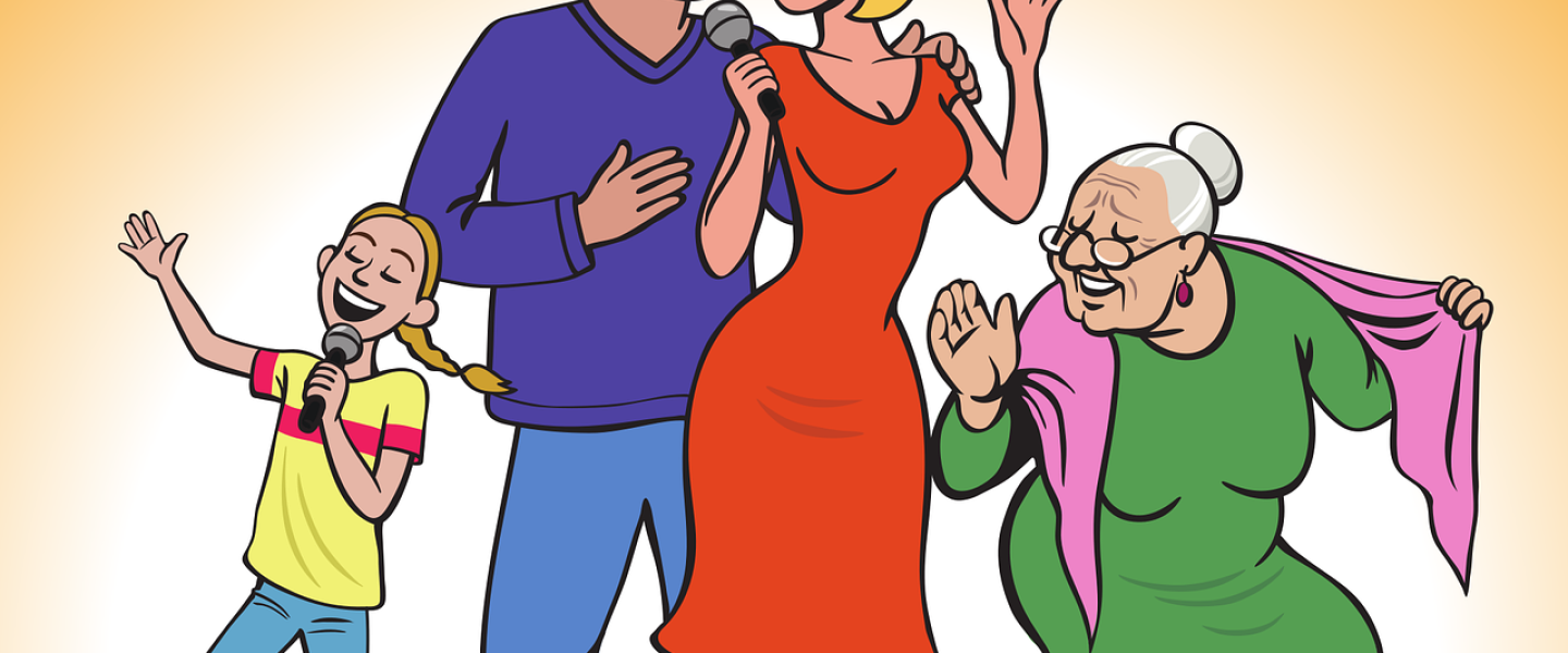 Pikkujoulutanssit karaokekerhon vetämänä
