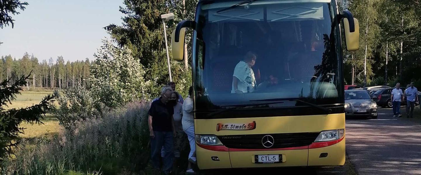Tilausajot Simolan bussilla