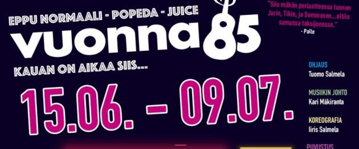 EL Yläne Vuonna 85 musikaali