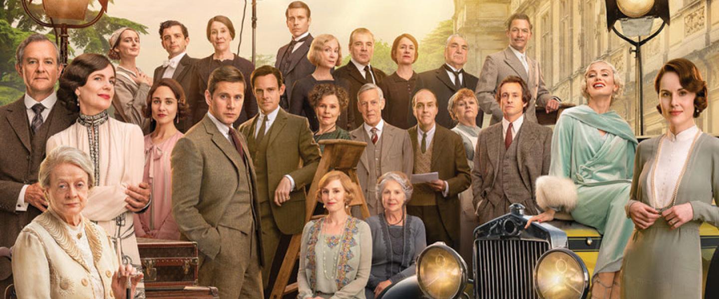 Elokuvan Downton Abbey mainos