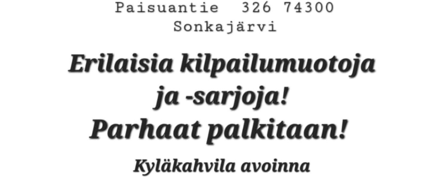 Tonkkumi iltapäivä