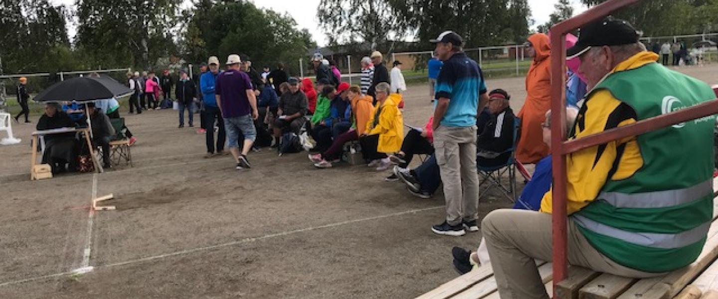 Mölkkykisat Jurvassa 27.7.2022