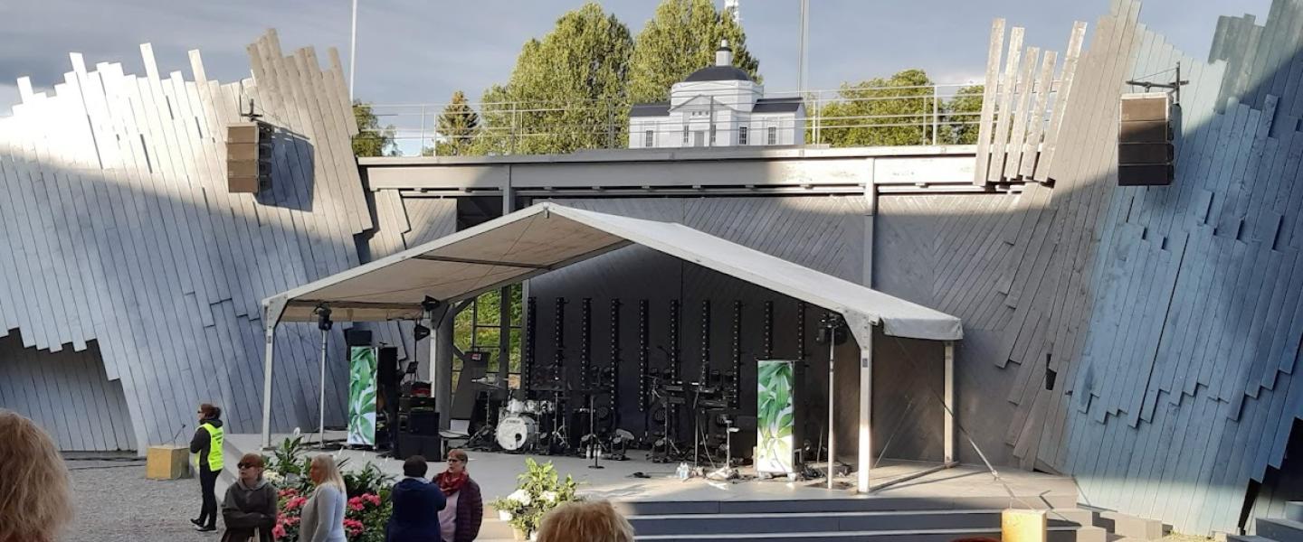 kuva Ilmajoen Ooppera-areenasta