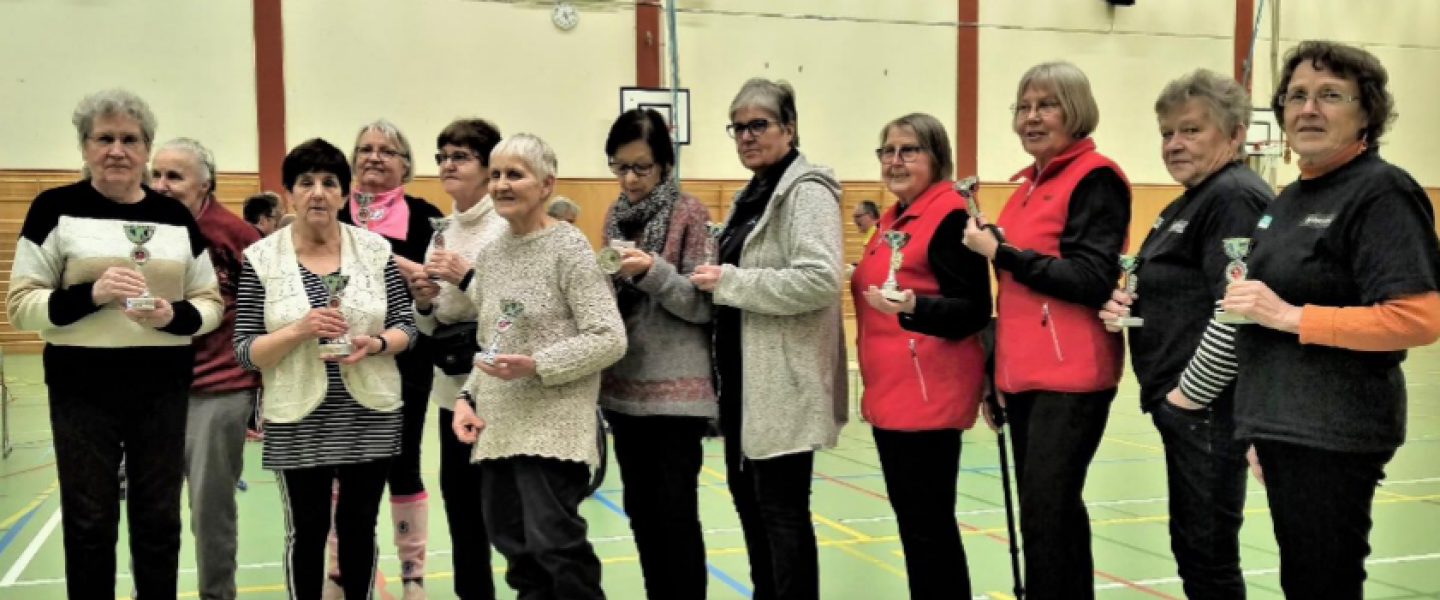 Nurmoo Boccia naiset palkinnonsaajat