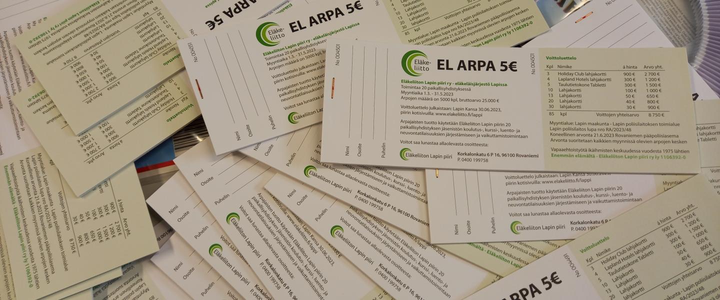 Lapin arpoja 2023