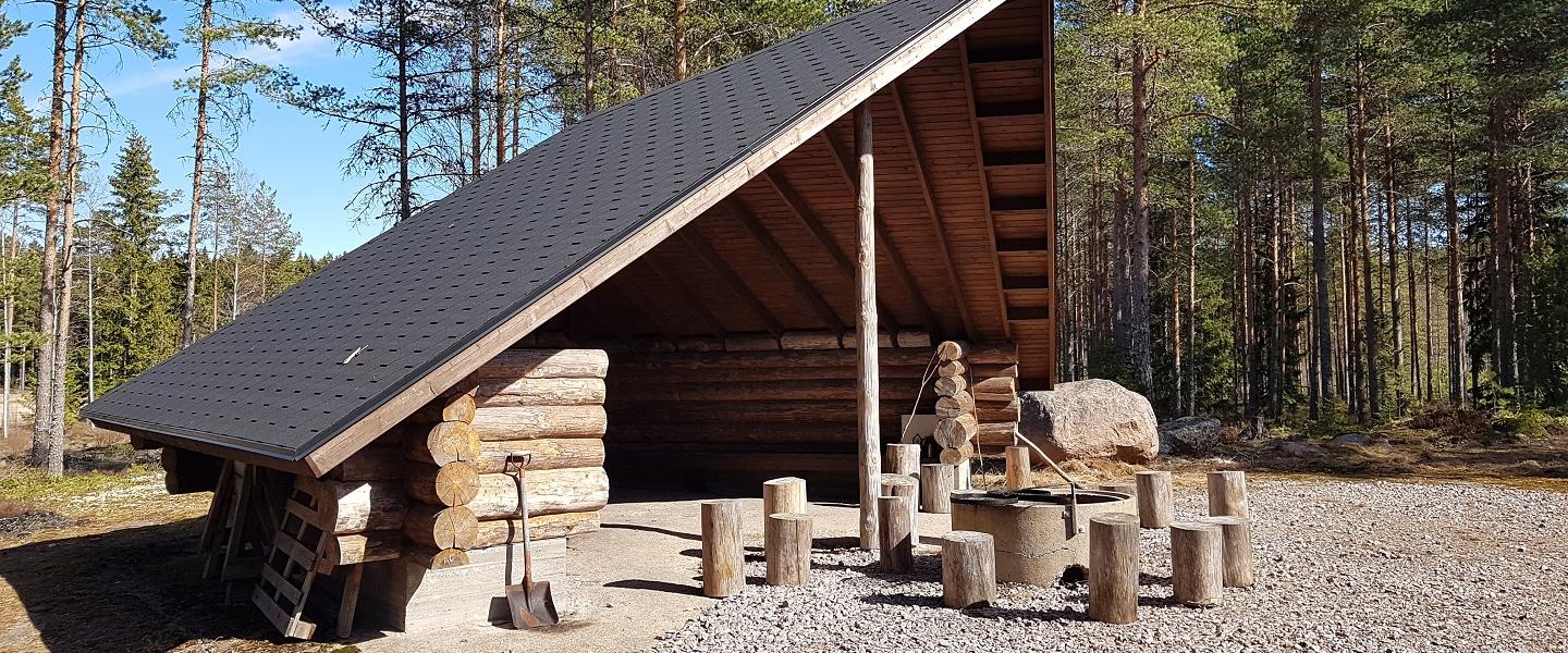 Laavu Uudensillantiellä