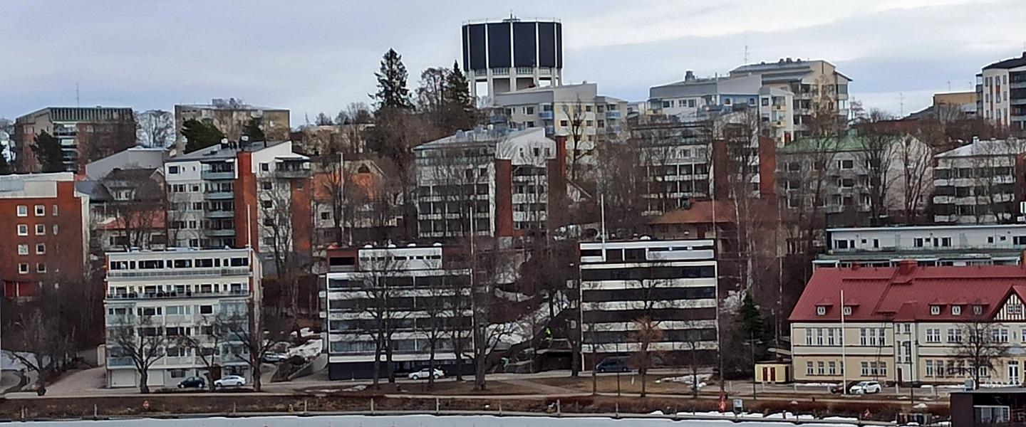 Näkymä Linnoituksen valleilta