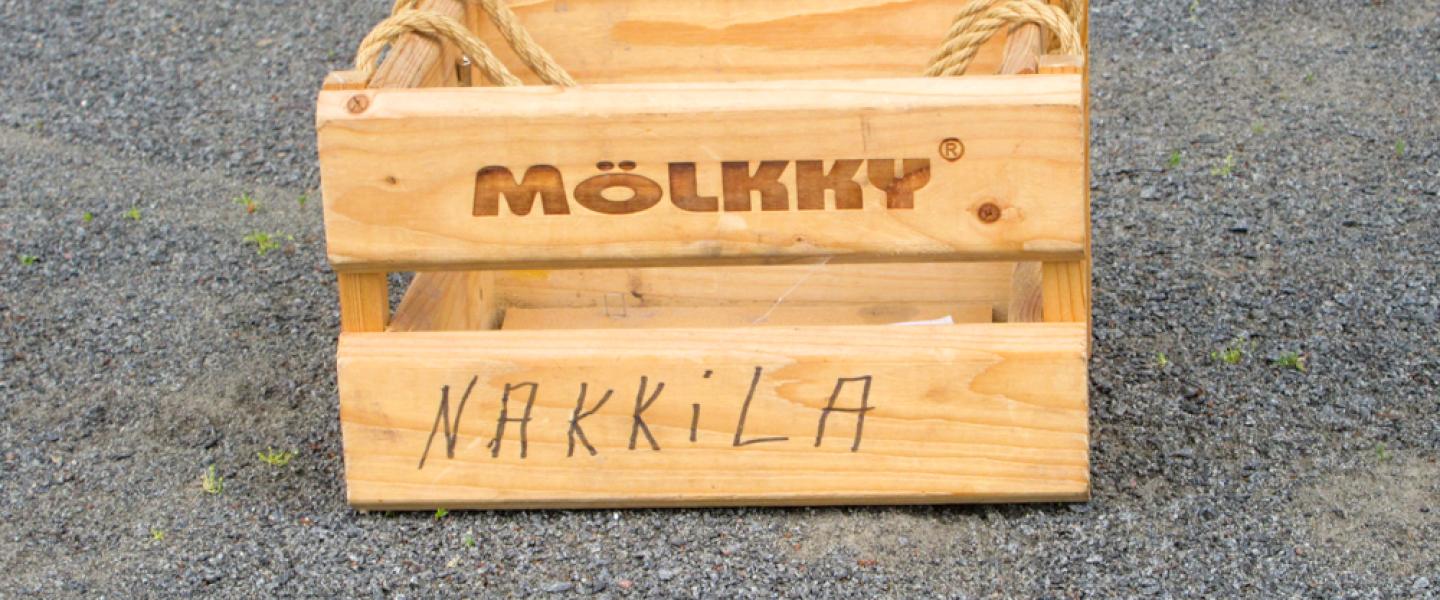 Mölkky laatikko