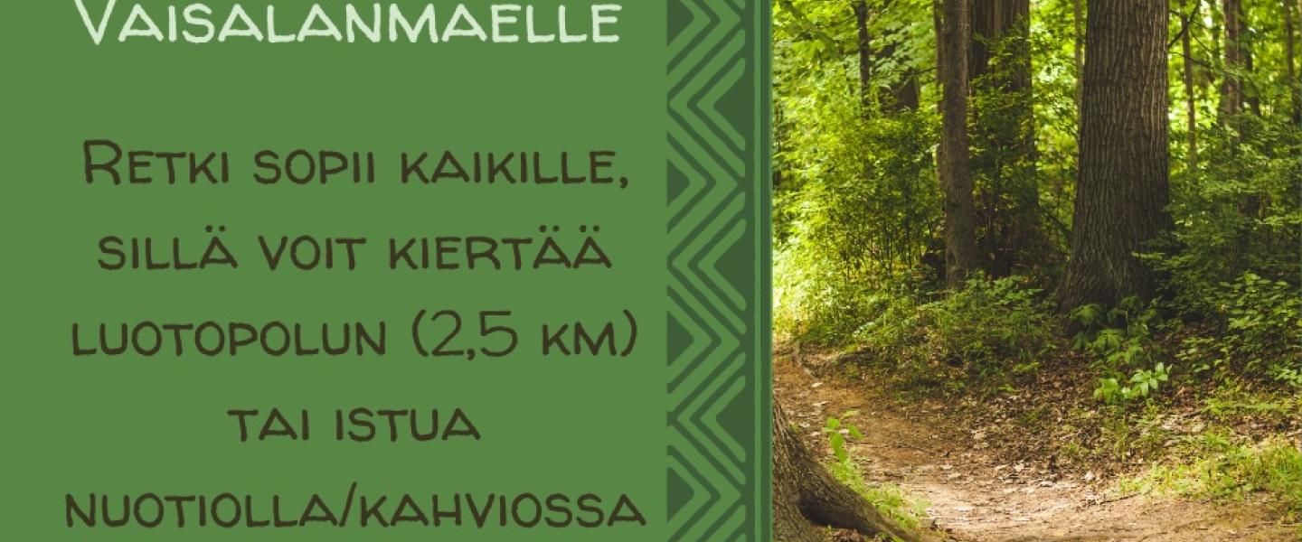 Väisälänmäen patikkaretki