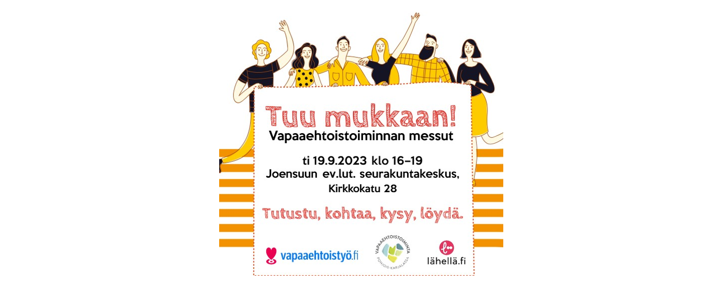 Tuu Mukkaan vapaahtoistoiminnan messut 2023