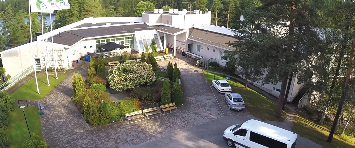 Ilmakuva Lehmirannan pihasta