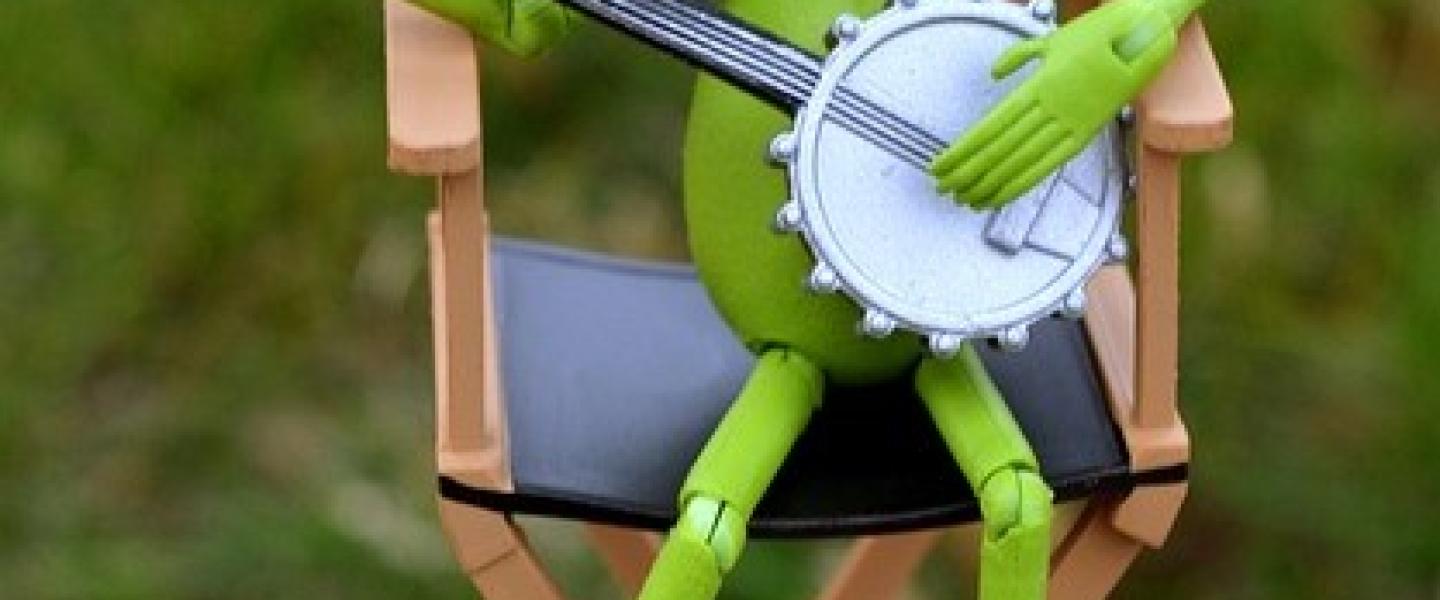 Kermit soittaa