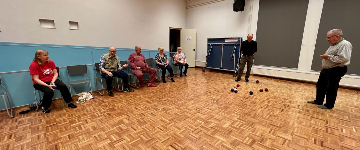 Boccia peli