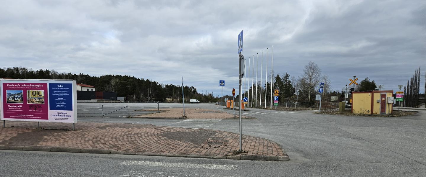 Muumimaailman parkkipaikka