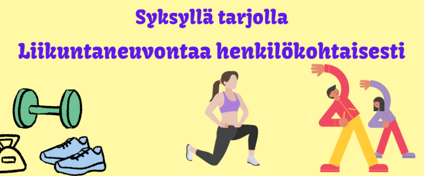 Liikuntaneuvontaa syksyllä 2024