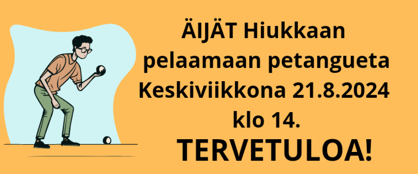 ÄIJÄT TARINOI petangue 