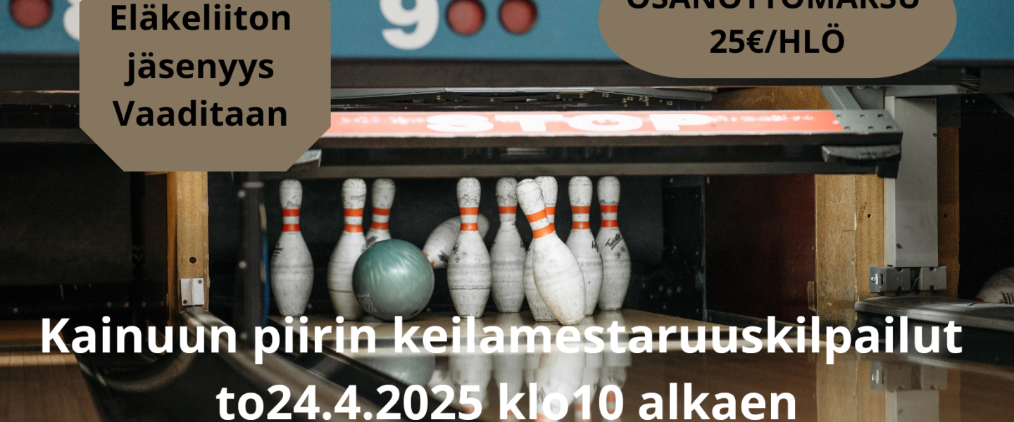 Piirin keilamestaruuskilpailut 2025