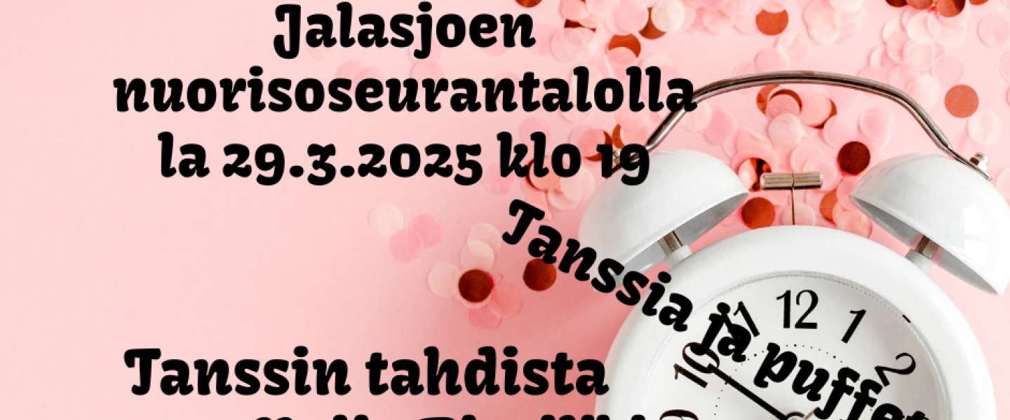 Kellonsiirtotanssit Punkalaidun kuvituskuva