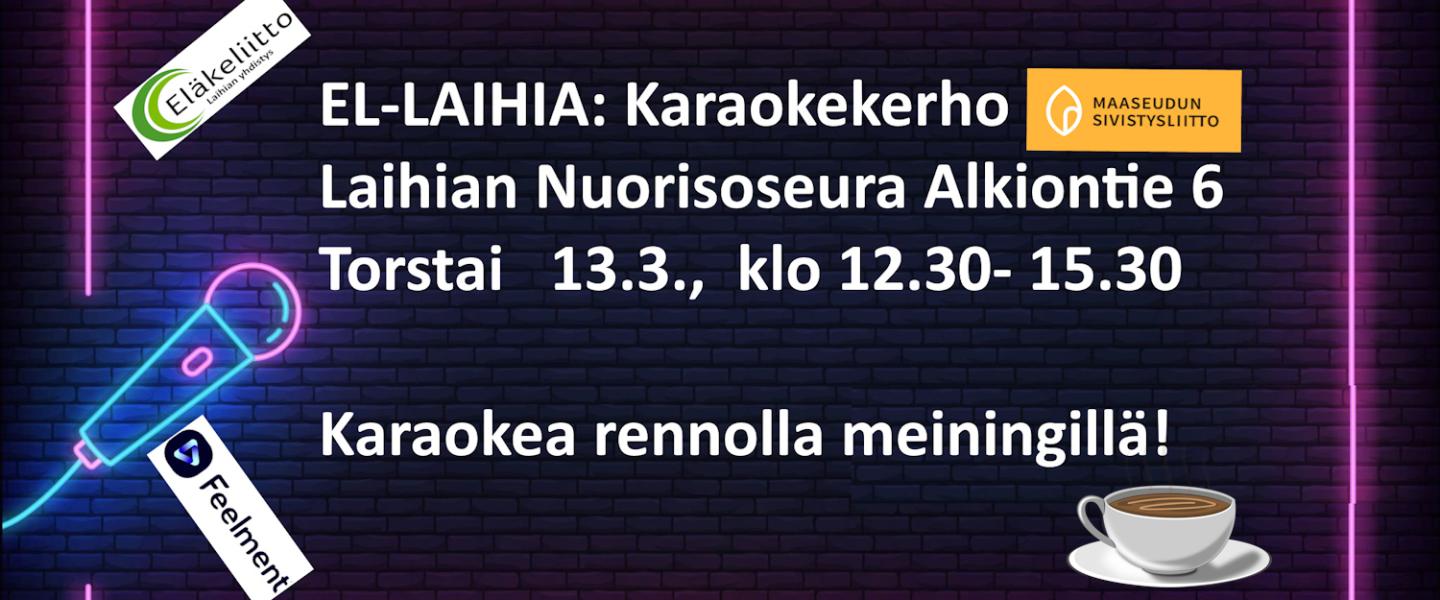 Karaoke Laihia 13032025
