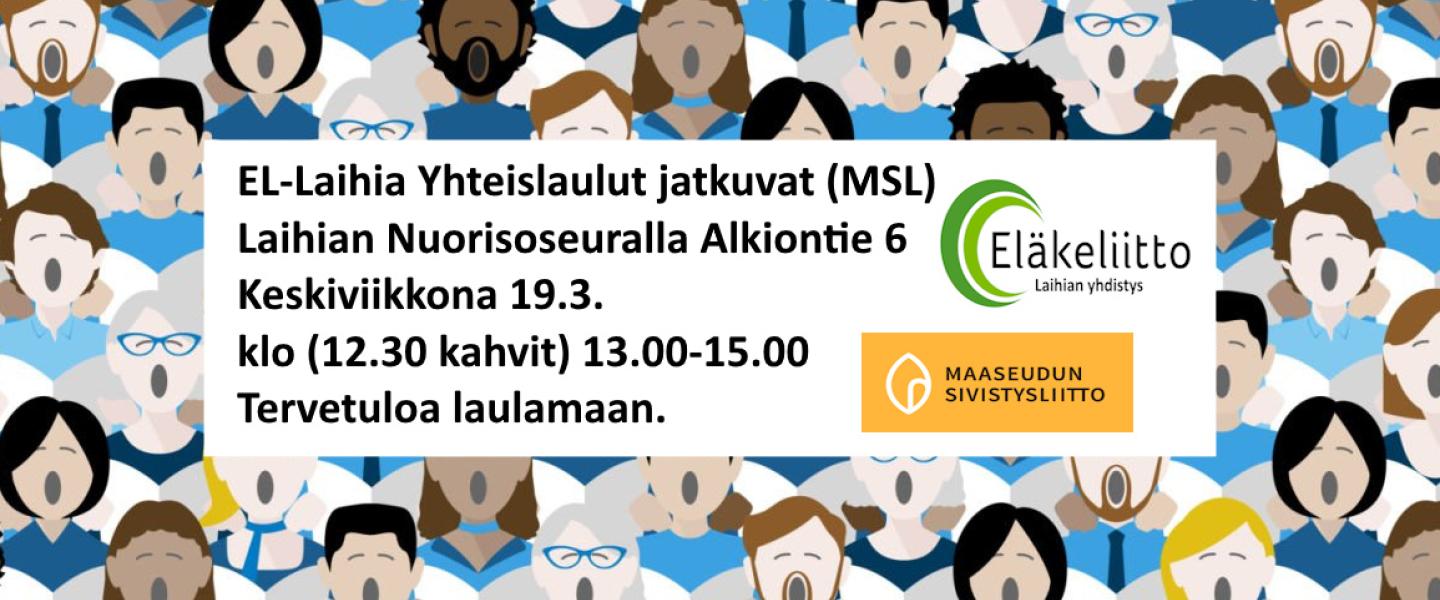 Yhteislaulut 19.3.2025